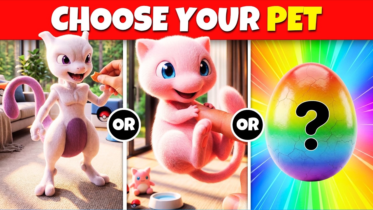 Co wolisz&hellip;? Wybierz swojego pupila Pok&eacute;mon!