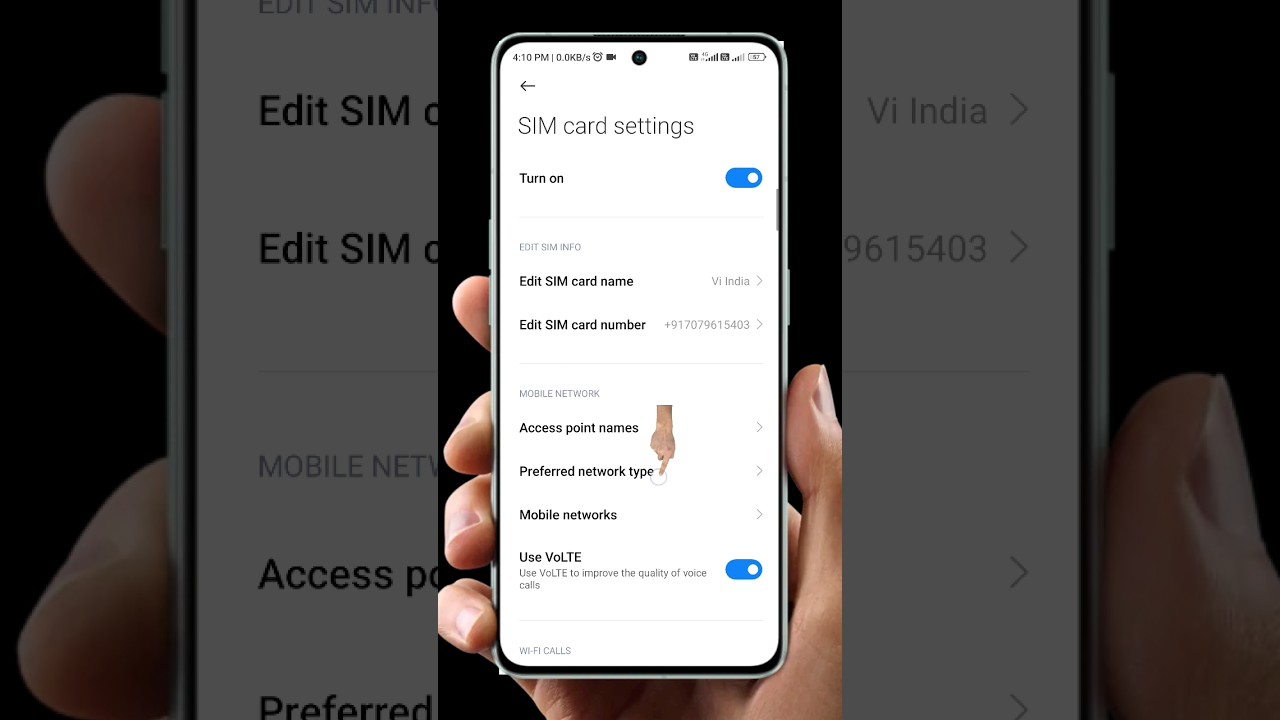 use internet or 4G VoLTE in oppo f17 produring call phone pe call or internet ek sath
