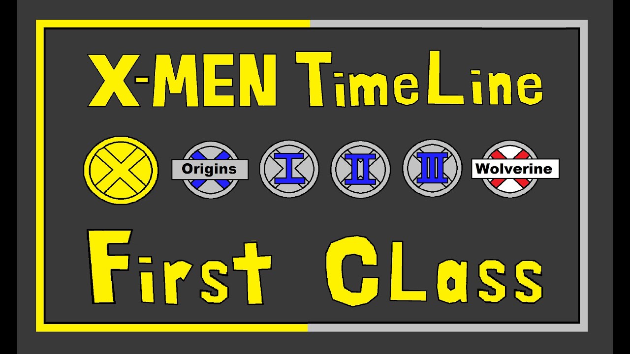 X Men Continuity Fixing: First Class