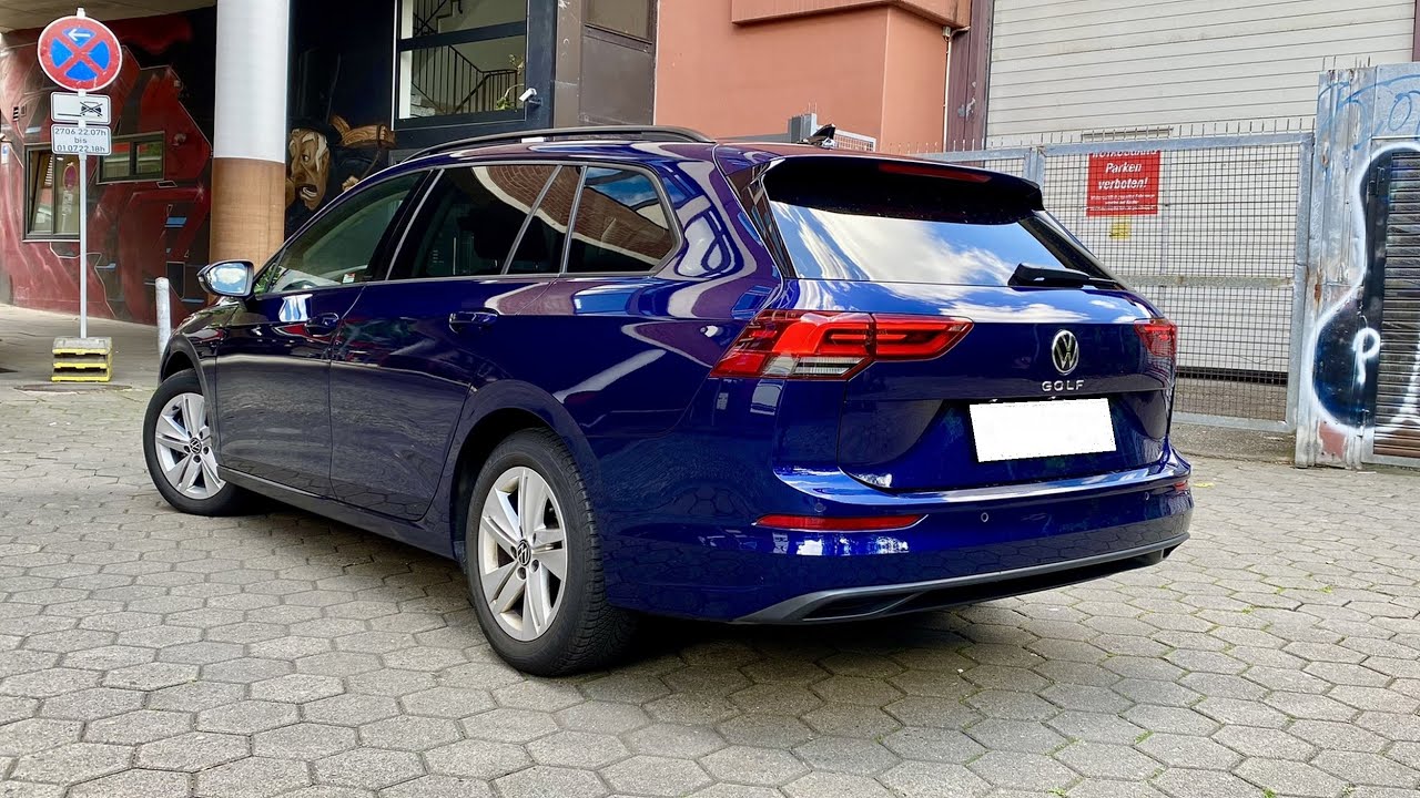 2022 VW Golf 8 Variant 2.0 TDI - pov test drive