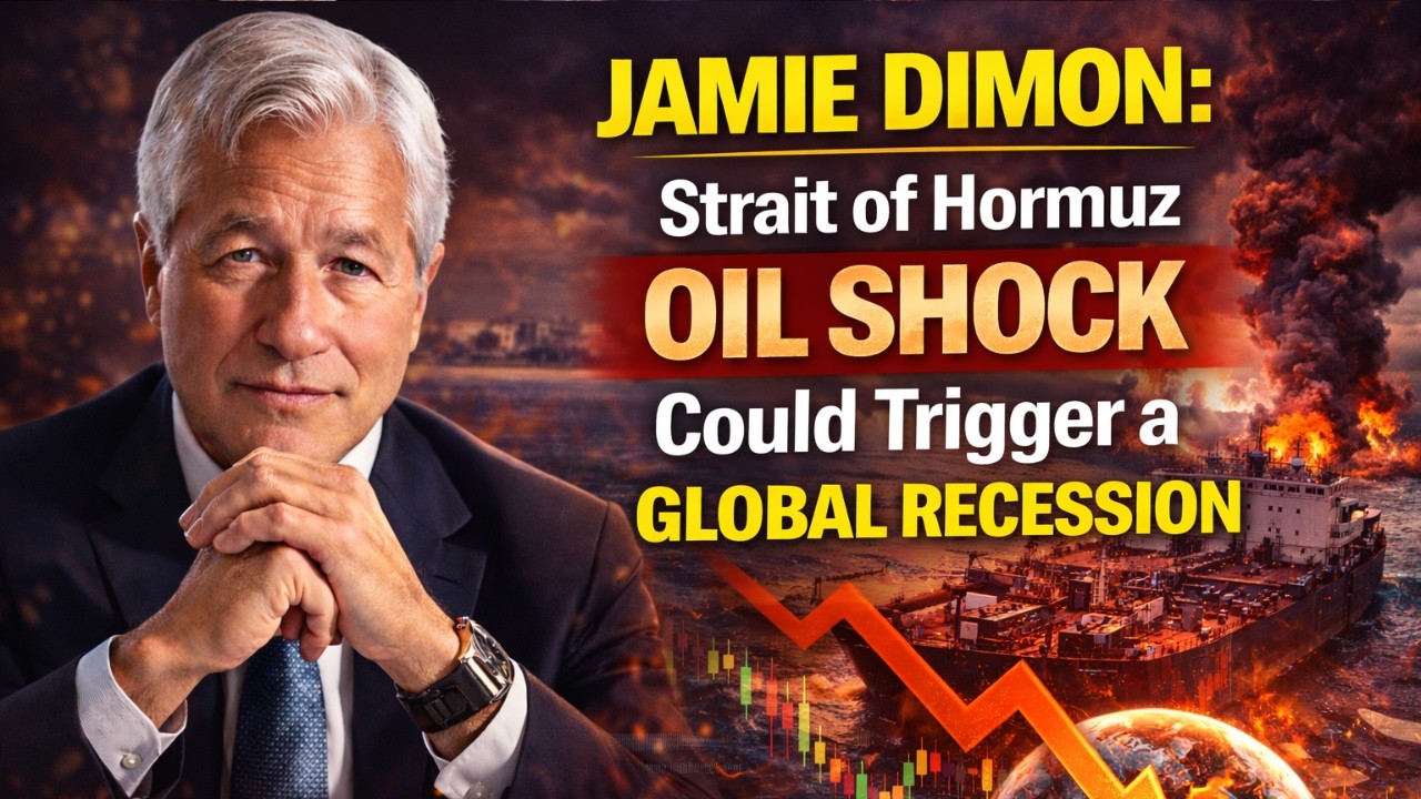 🚨 Jamie Dimon Warns: Strait of Hormuz Oil Shock Could Trigger a Global Recession