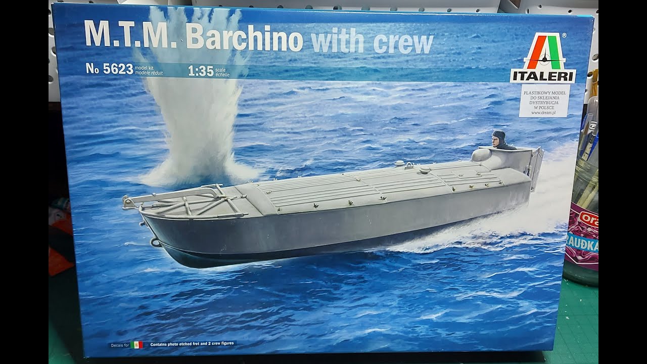 Italeri 5623 1:35 M.T.M Barchino photo build