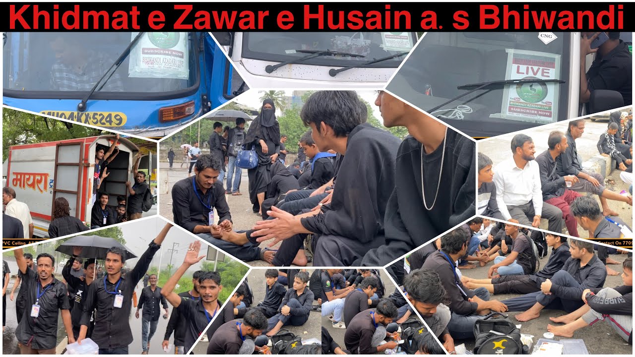 Juloos e Ehsaas e Karbala 2023 Mumbra To Mumbai | Khidmat e Zawar e Husain Bhiwandi |  Bhiwandi Boys