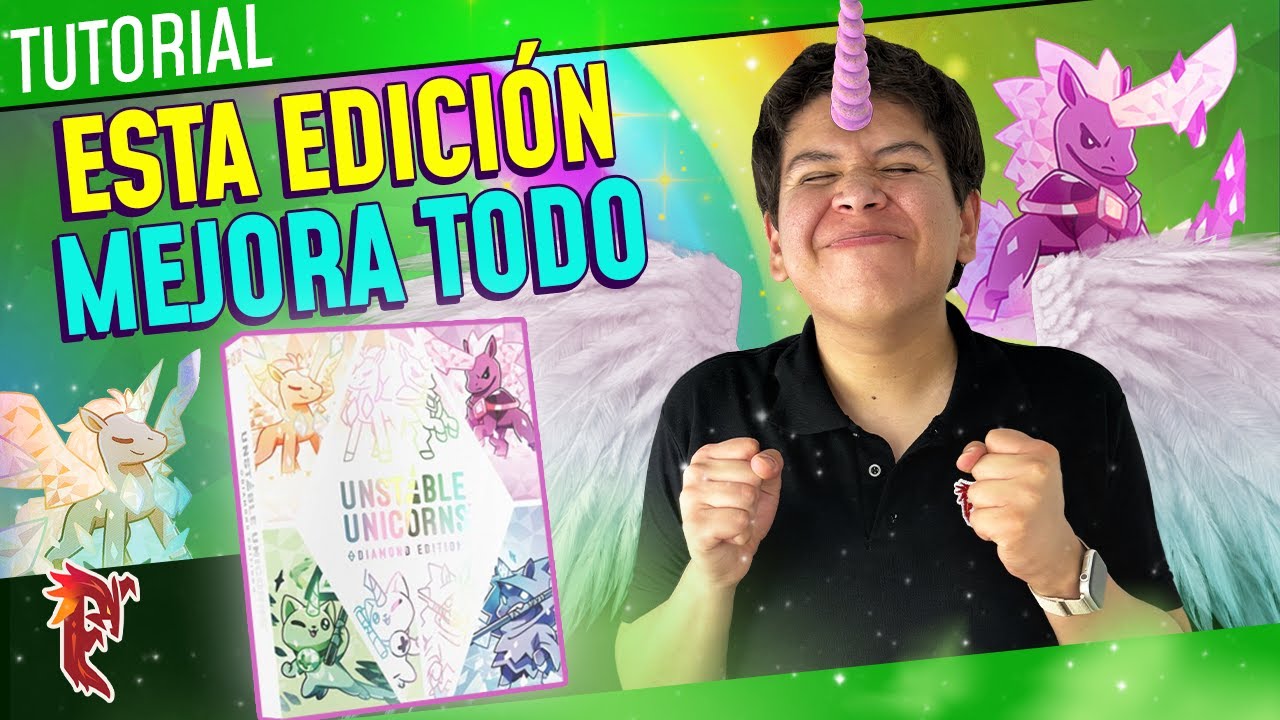 🦄💎 NUEVA forma de JUEGO en Unstable Unicorns: Diamond Edition 👀✨ | Tutorial | Juego r&aacute;pido