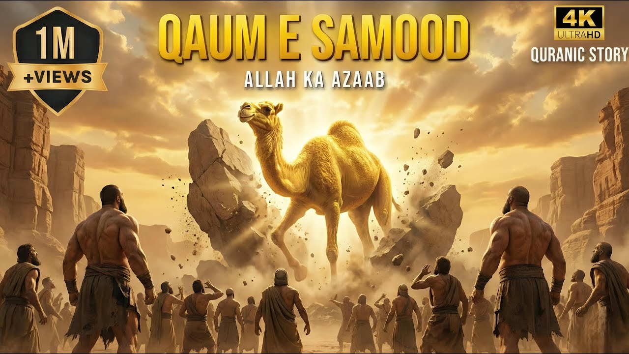 Allah Ne Qaum e Samood Ko Kaise Tabah Kiya?|قوم ثمود کا دردناک انجام|Quranic Stories|#islamicstories