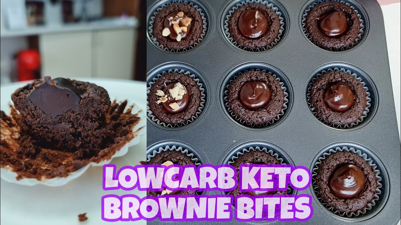 LOWCARB KETO BROWNIE BITES