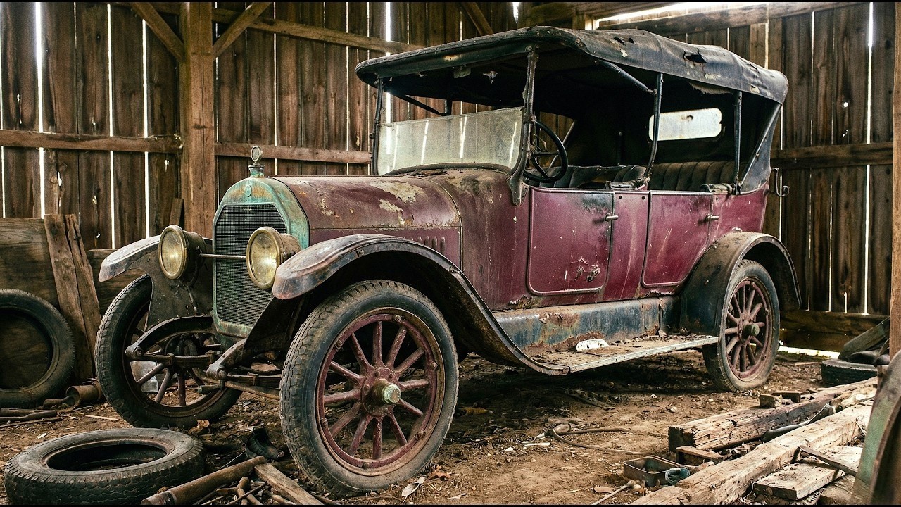ASMR Full Restoration of a 1914 Cadillac Touring Car | Bringing a 100-Year-Old Legend Back to Life