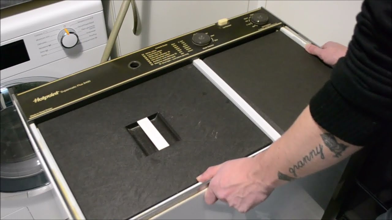 my 1986 hotpoint supermatic plus 9400 twintub. repairing and testing, part 3.