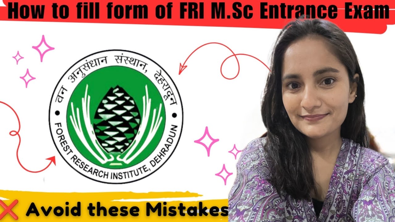 M.Sc Entrance Examination form out 🧑‍🎓|How to fill Registration Form#fridehradun #collegelife