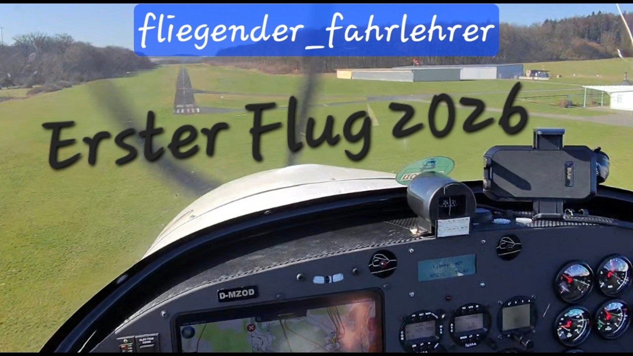 Erster Flug 2026 mit Roland Aircraft Zodiac Z602 CH60