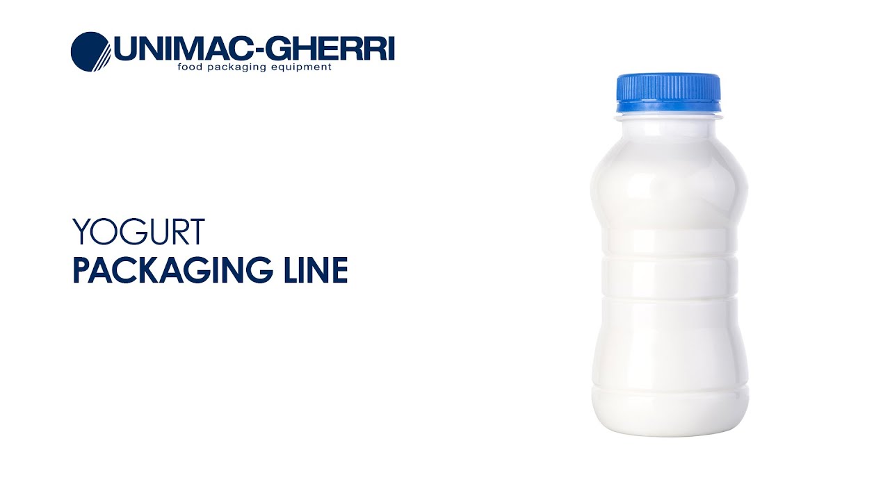 Yogurt packaging line