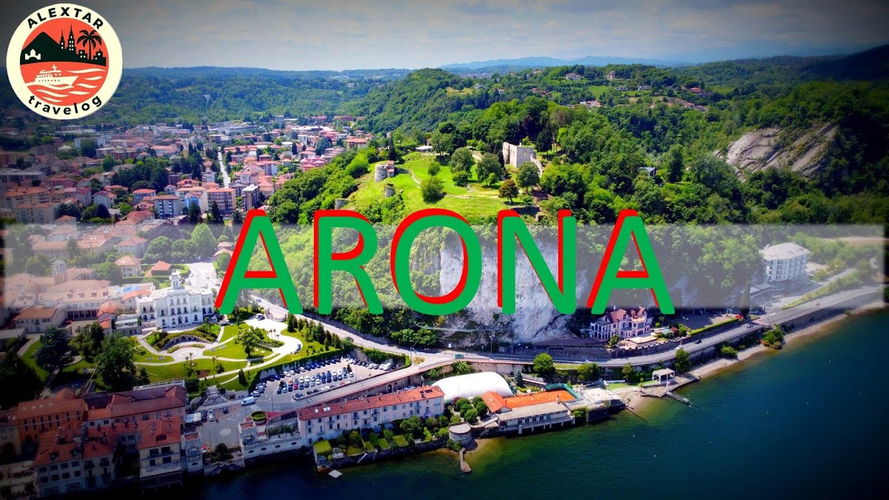 ARONA. Lake Maggiore, Rocca Borromea Park. AT travelog