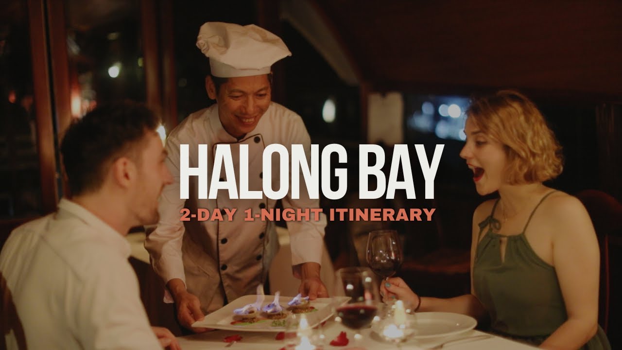 [Video itinerary] Halong Bay and Bai Tu Long Bay 2 day 1-night cruise by Indochina Junk