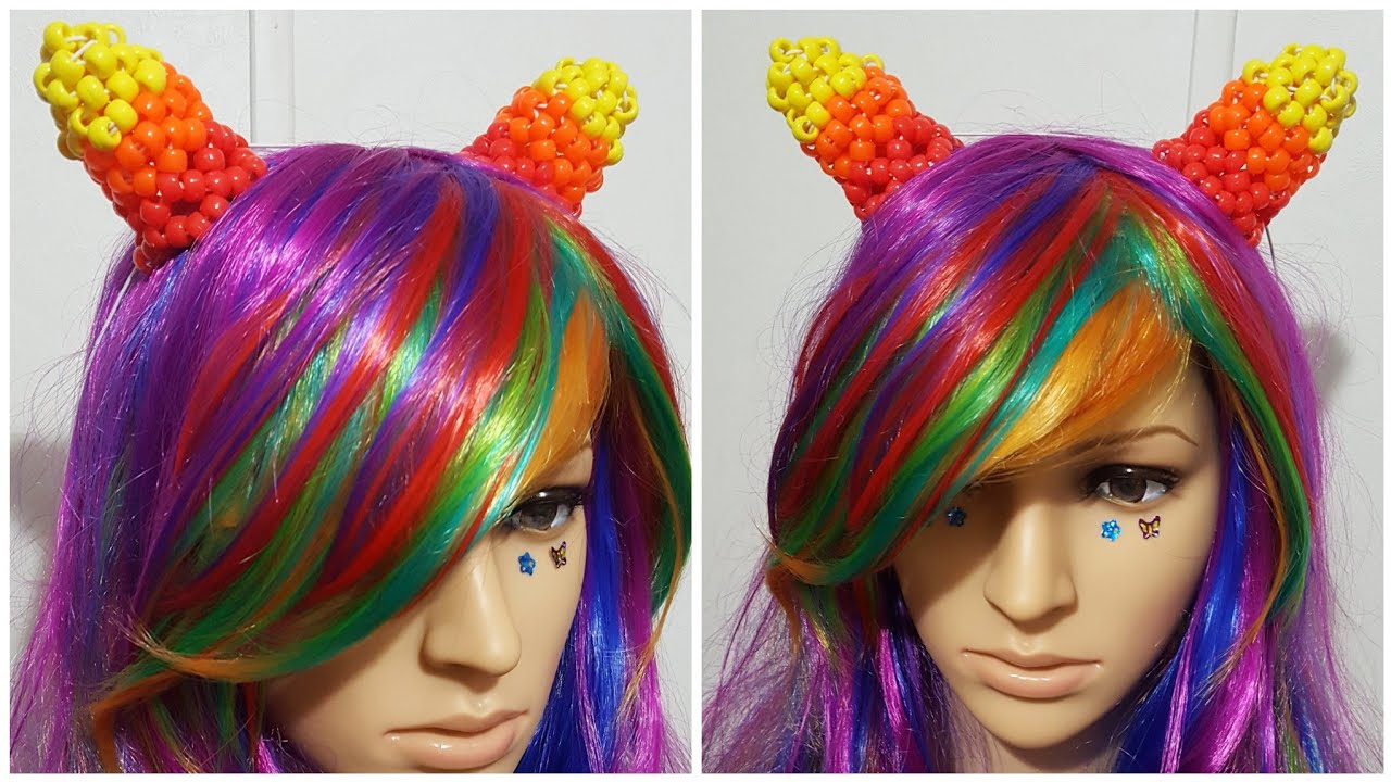 Kandi horns tutorial