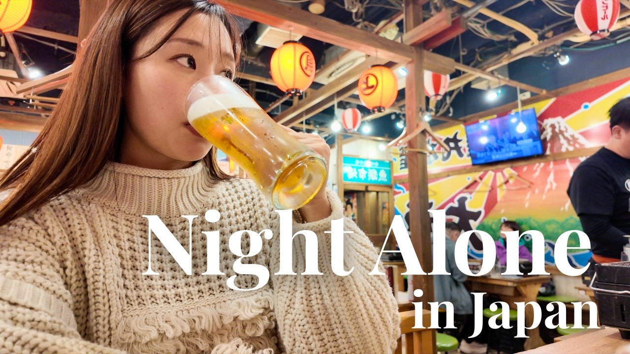 Friday Night Alone | Japanese Izakaya Dinner