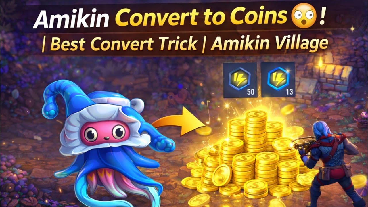 Amikin Ko Coins Mein Convert Kar Diya! 💰 | Amikin Village #amikinvillage #devilyashu06 