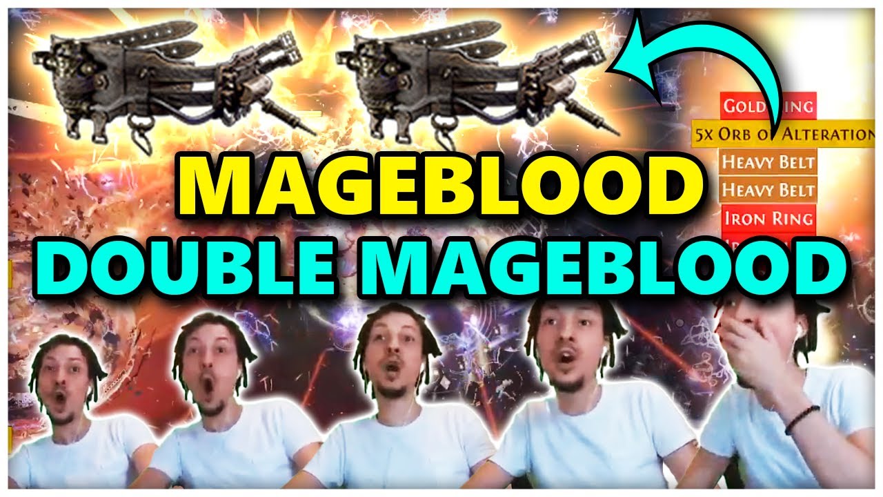 [PoE] Mageblood dupe & New XP tech - Stream Highlights #751