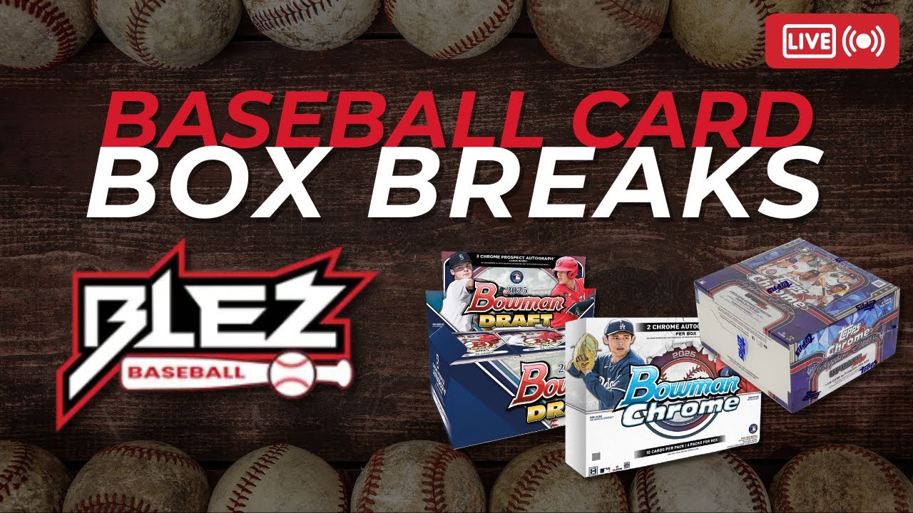 THE FIRST RULE OF BLEZ BASEBALL IS... #mlb  #sportscards #cards #livebreaks