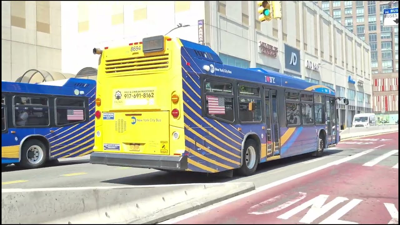 MTA: Bus Action at Jamaica Center and Jamaica LIRR 