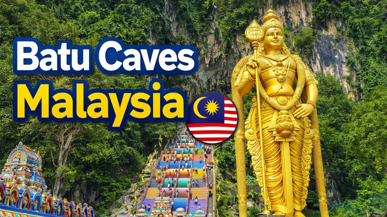Vlog 09 | Valentine’s Day Special 💘 | Exploring Batu Caves Malaysia 🇲🇾