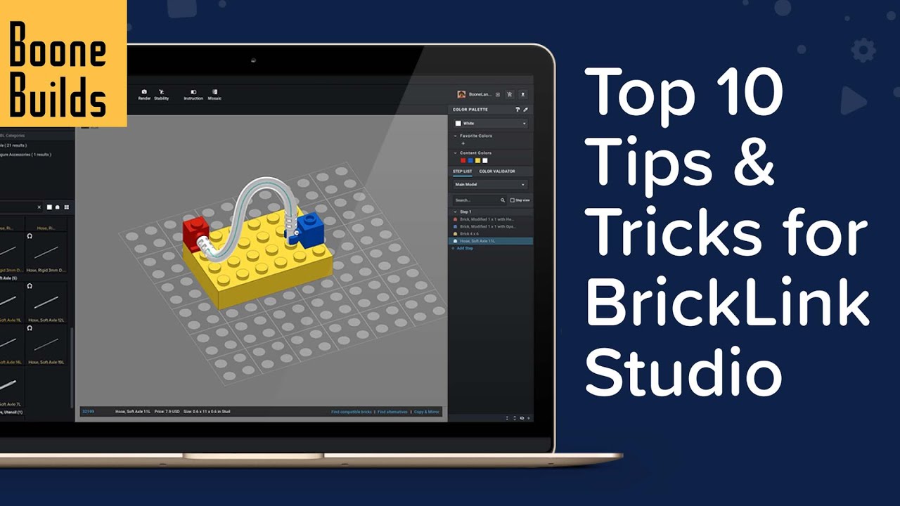 10 лучших советов и рекомендаций для Bricklink Studio