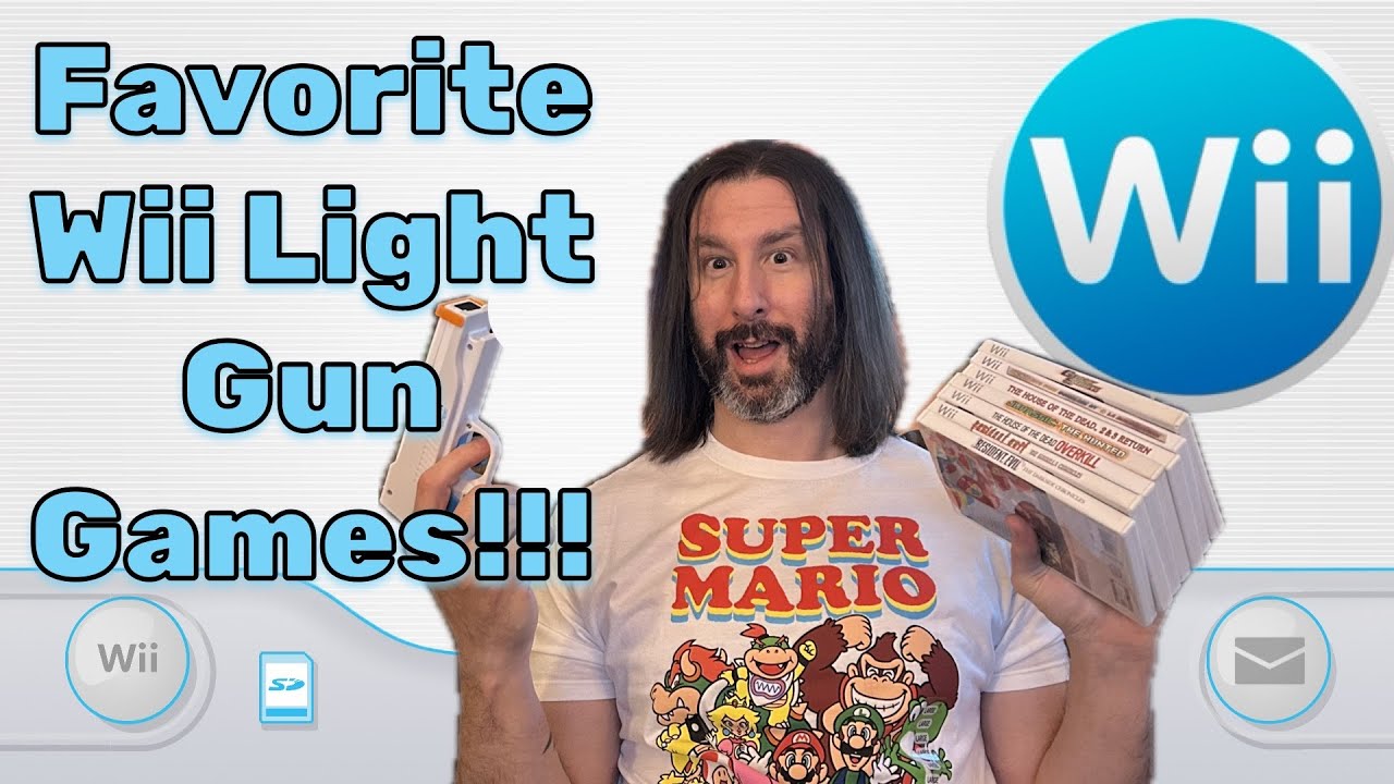 Игры со световым пистолетом на Wii!