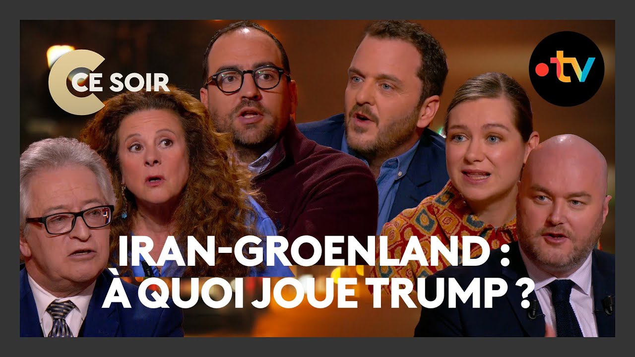 Iran, Groenland : à quel jeu joue Donald Trump ? - C Ce Soir du 15 janvier 2026