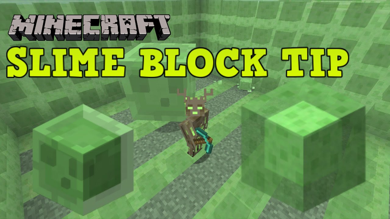 ☑️ Minecraft: SLIM BLOCK Survival Tip (Update TU31)