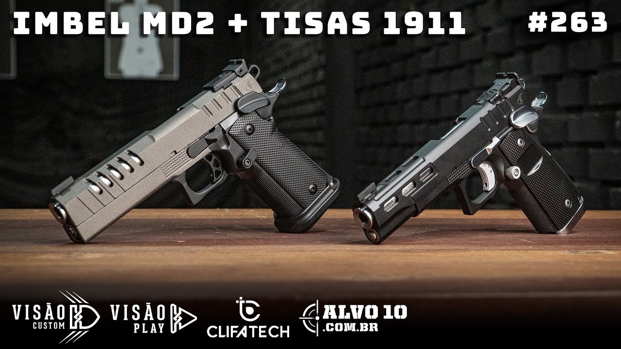 IMBEL MD2 .380 + TISAS 1911 9mm  // REVIEW 263 // 