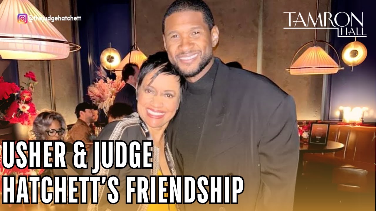 Usher and Judge Hatchett Are Like Two Peas In a Pod!