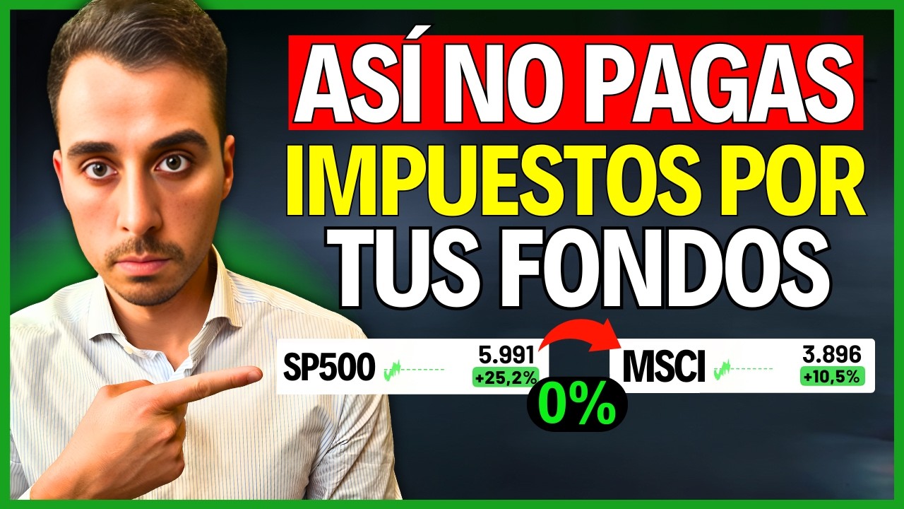 Cómo TRASPASAR Tus FONDOS de Inversión SIN Pagar Impuestos  (Tutorial Paso a Paso)