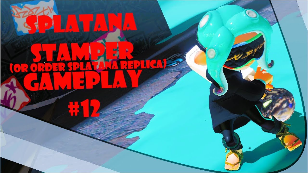 Splatana Stamper Gameplay #12 - Splatoon 3 | Anarchy Battle (CB)