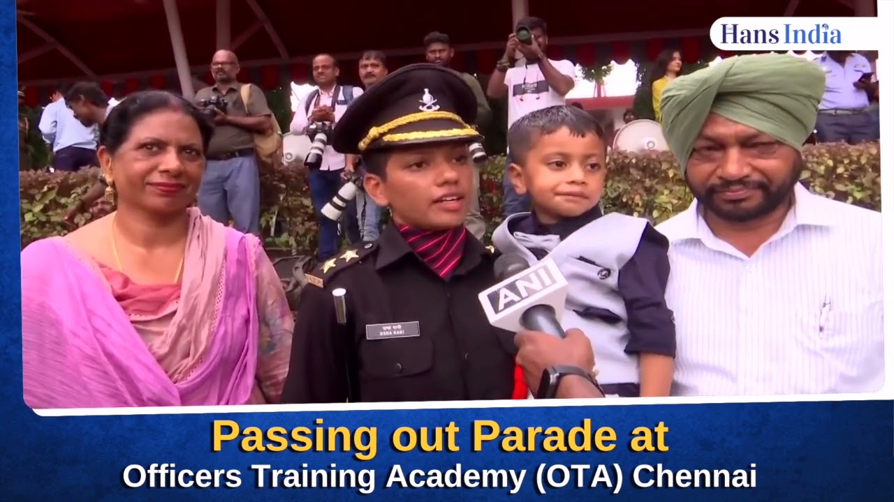 Chennai (Tamil Nadu): Passing Out Parade at Officers Training Academy (OTA) Chennai | The Hans India
