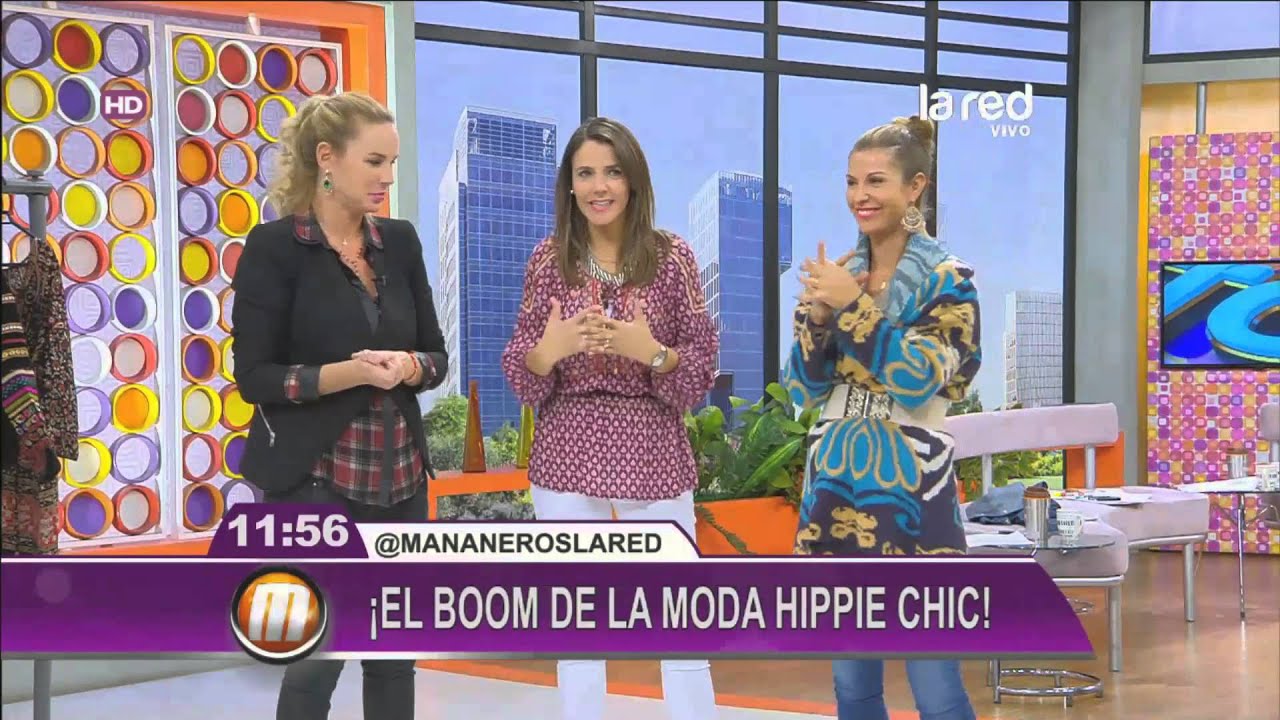 Desfile de tenidas al estilo hippie chic