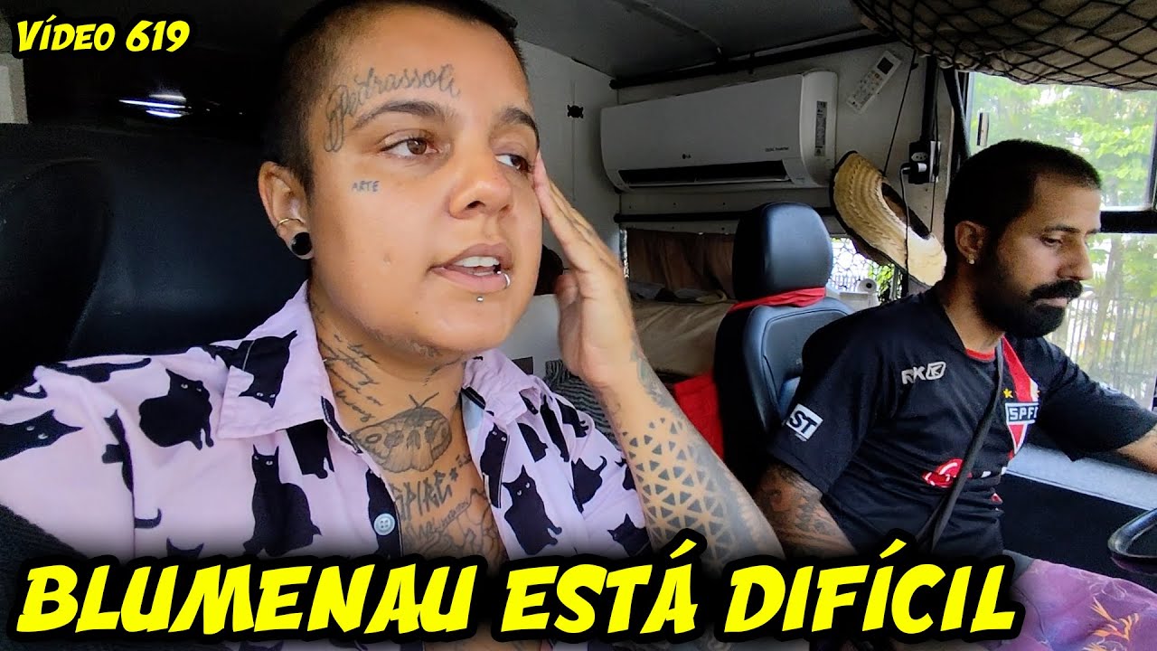ESTÁ IMPOSSÍVEL ESTACIONAR O MOTORHOME EM BLUMENAU - SC | PEGADAS 619