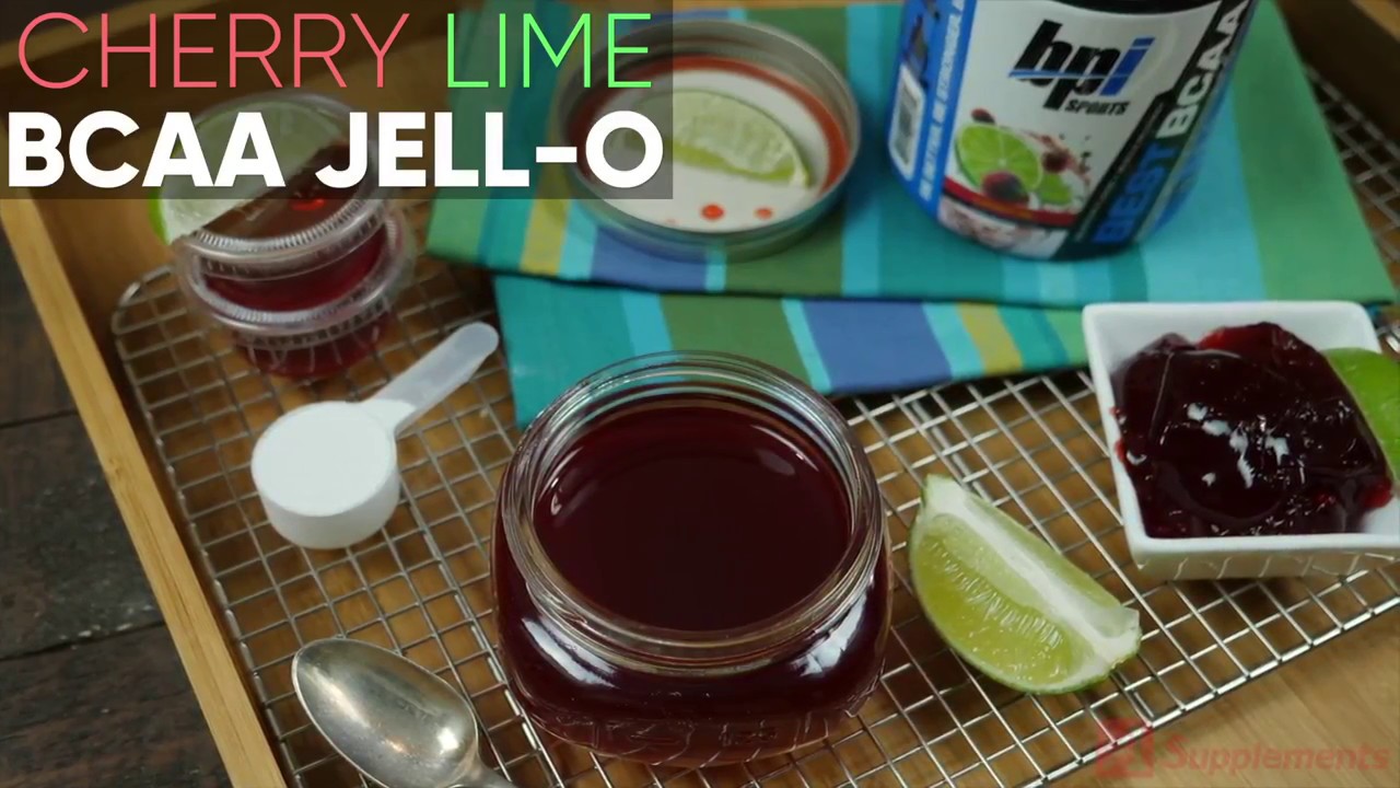 BCAA Cherry Lime Jell O Recipe