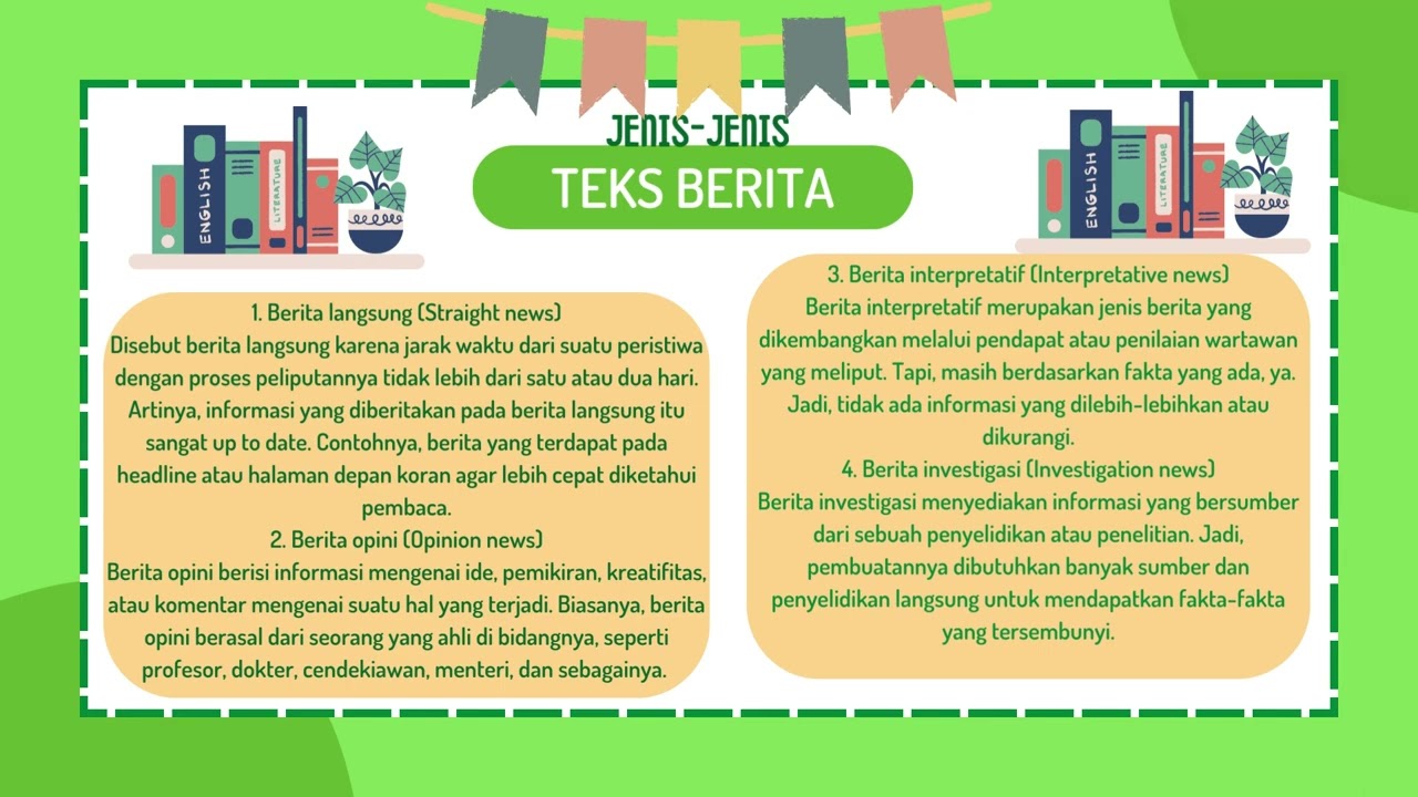 Teks Berita  Eksplanasi