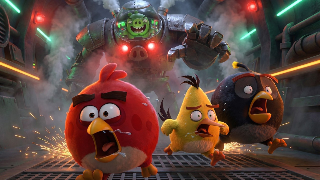 Angry Birds Egg Defender | GIANT ROBOT PIG