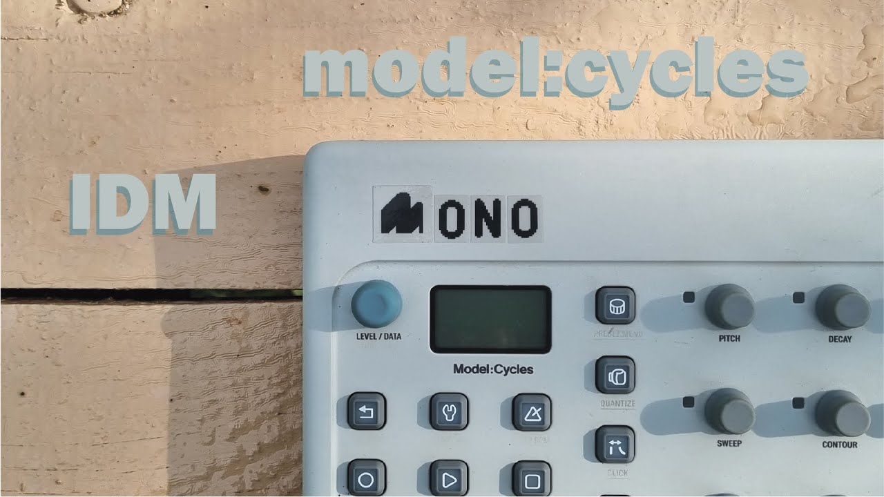 Elektron model:cycles | IDM live jam | Monowoman music