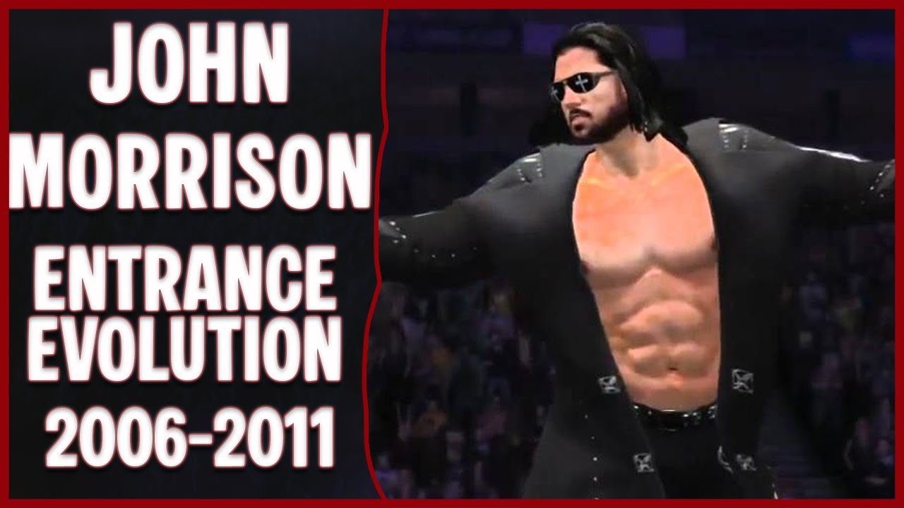 John Morrison Entrance Evolution - WWE Games (From SvR 2007 to WWE 12)