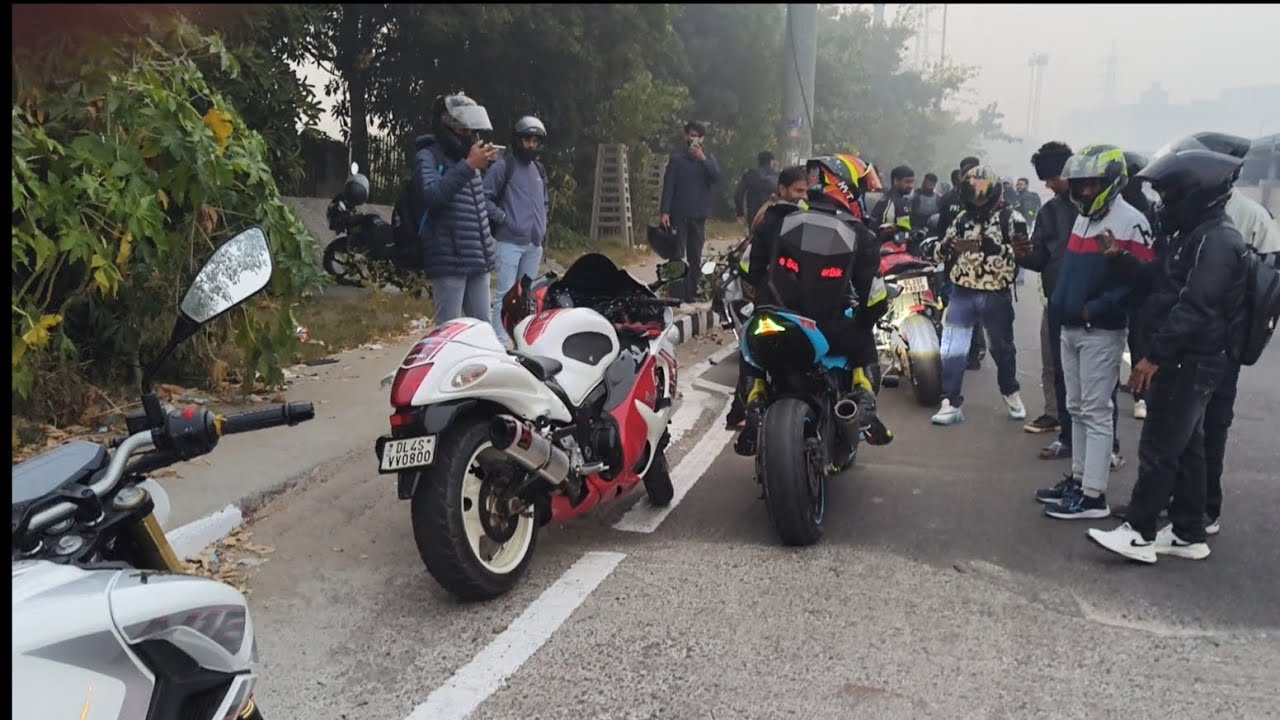 Gurugram Sunday Riders Vlog #rider #gurugram #delhi #vlog #sunday #vlogs #riderlife #bike 