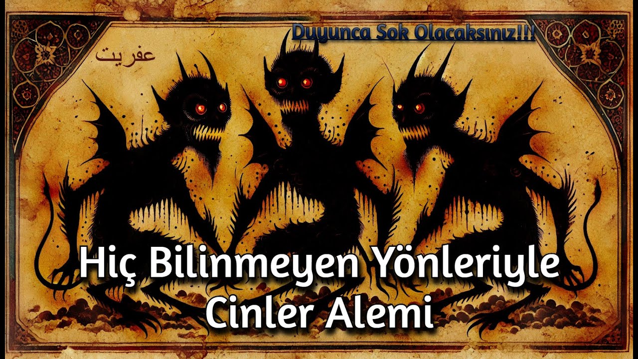 Cinler Hi&ccedil; Bu Kadar Ayrıntılı Anlatılmamıştı / Kuran'ı Kerim'e G&ouml;re Cinler Alemi (Podcast Belgesel)