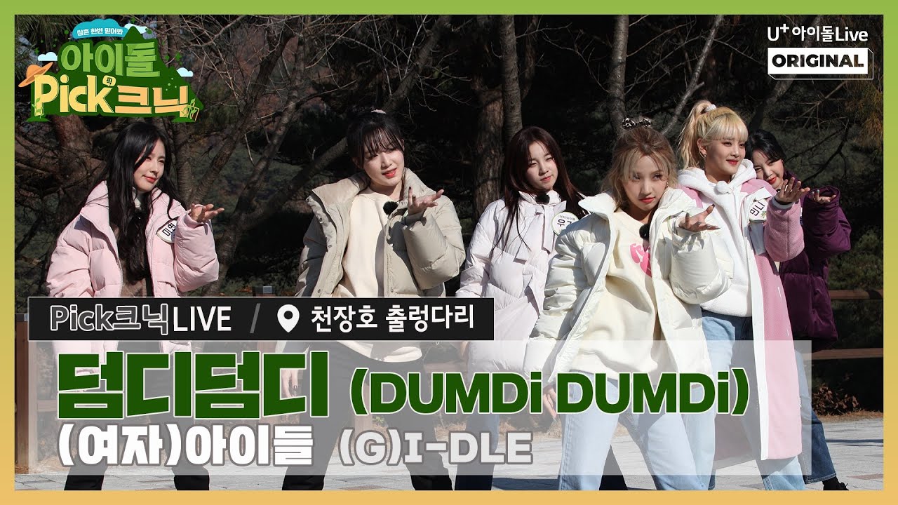 [Pick크닉라이브@천장호 출렁다리]  (여자)아이들 - 덤디덤디 I DUMDi DUMDi I Picknic Live I Performance Clip I (G)I-DLE