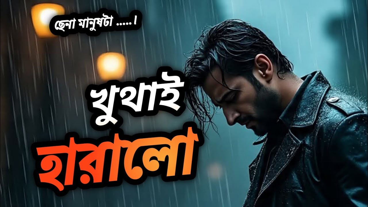 চেনা মানুষটা কোথায় হারালো | Emotional Rock Song 2026🔥