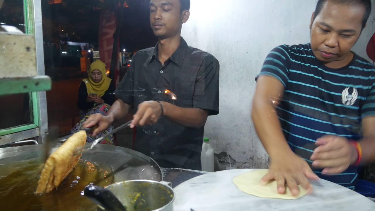 Indonesian street food - Balinese Martabak
