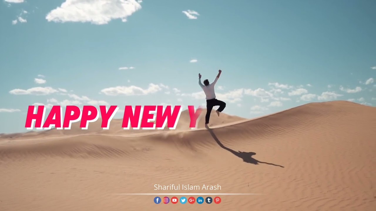 Happy New Year 2026 | Text Motion with Masking in CapCut Video Editing App