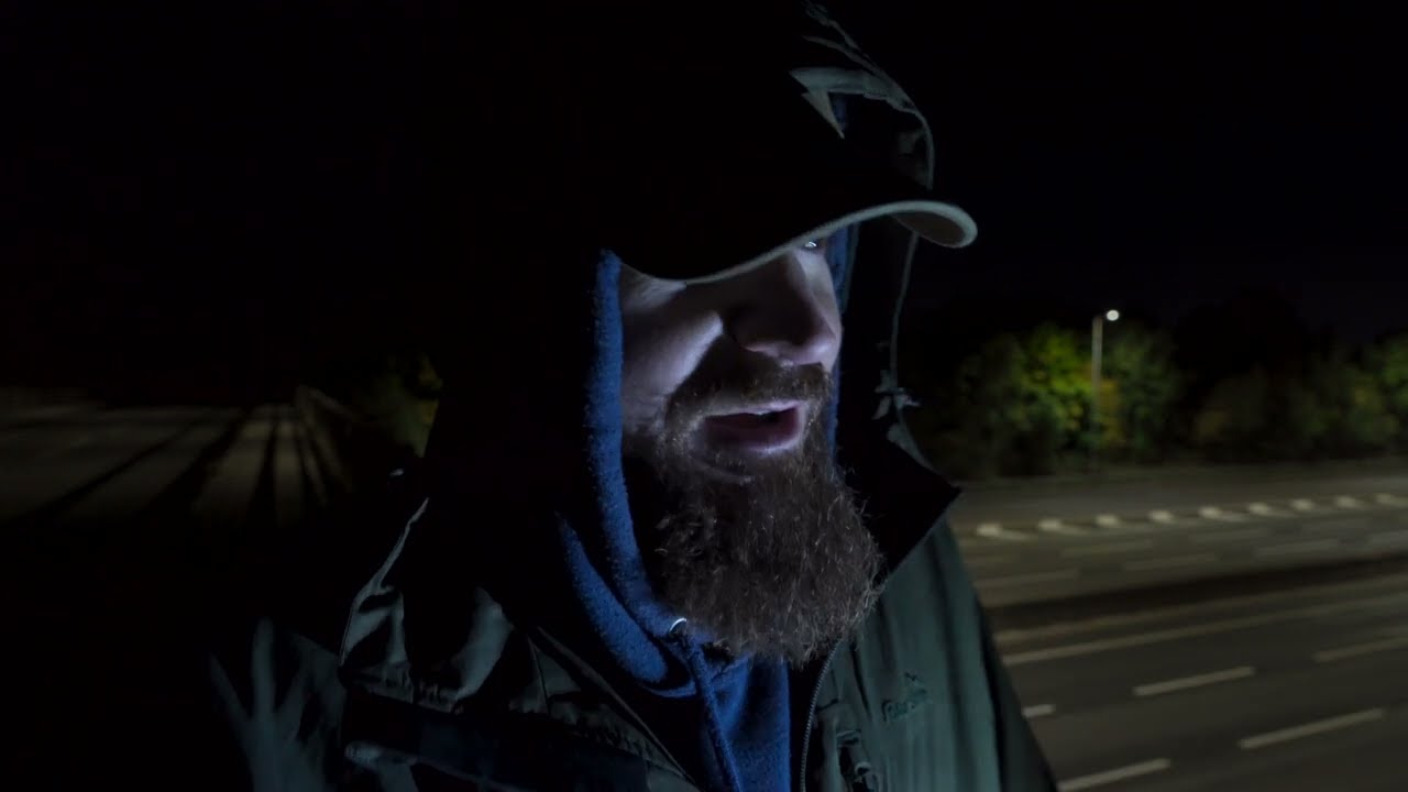 Testing car light trails timelapse settings
