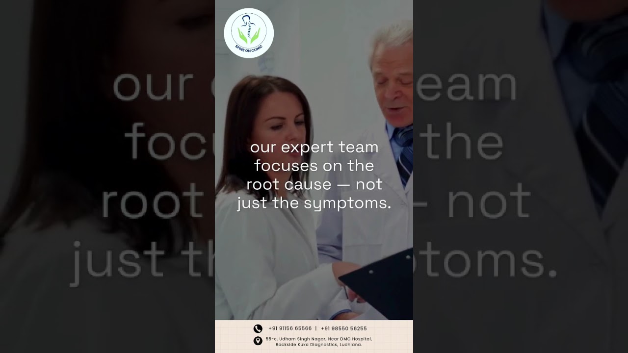 Back, Neck & Spine Pain Relief Without Surgery | Natural Chiropractic Care in Ludhiana