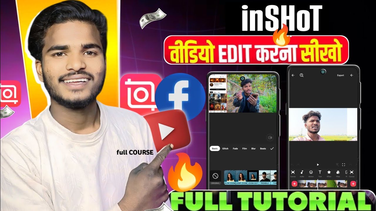InShot Se Video Editing Kaise Kare | inshot me video editing kaise kare| Inshot Edit (Fulltutorial)🔥