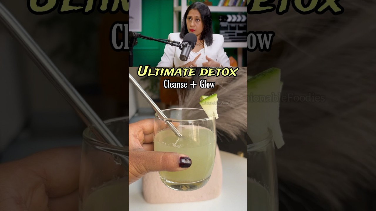 Gut Detox Hack! Ash Gourd Safed Petha Juice = Cleanse + Glow #DetoxYourBody #HealthyLiving #short